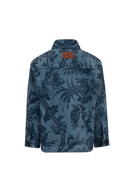 Camicia con stampa ETRO KIDS | GZ5H60 V0197623BL